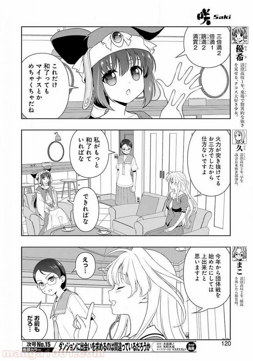 咲 -Saki- 第219話 - Page 6