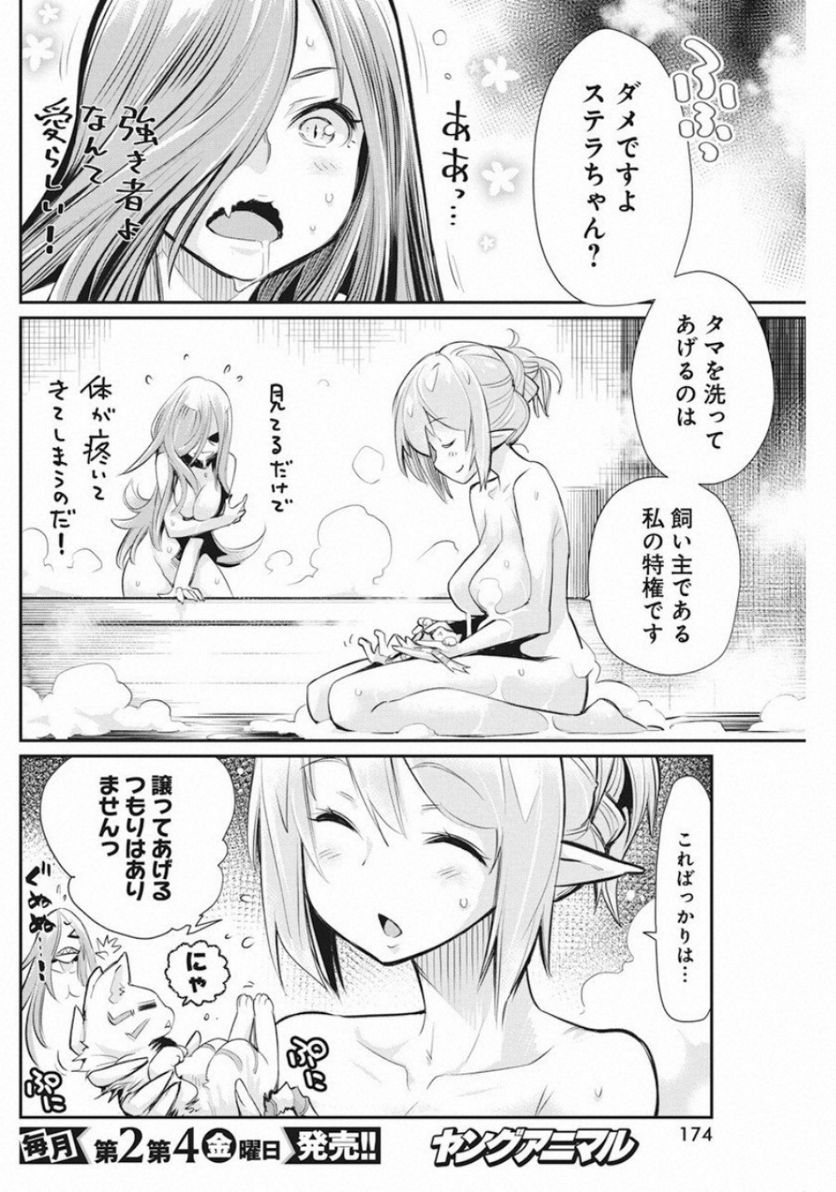 Sランクモンスターの《ベヒーモス》だけど、猫と間違われてエルフ娘の騎士(ペット)として暮らしてます 第21話 - Page 10