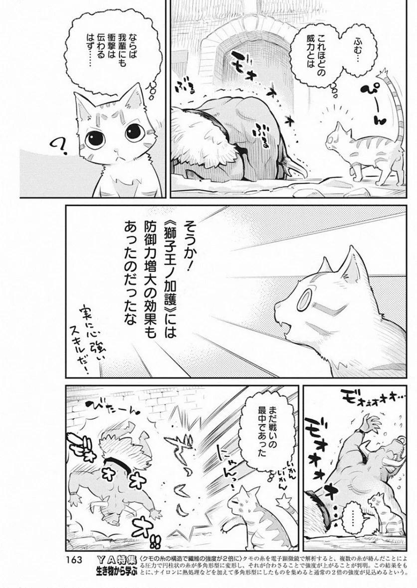 Sランクモンスターの《ベヒーモス》だけど、猫と間違われてエルフ娘の騎士(ペット)として暮らしてます 第19話 - Page 15