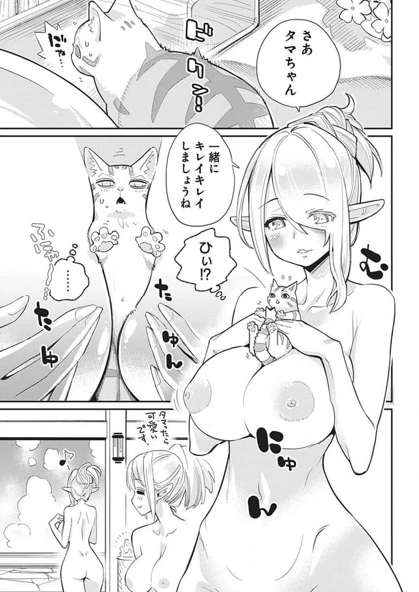 Sランクモンスターの《ベヒーモス》だけど、猫と間違われてエルフ娘の騎士(ペット)として暮らしてます 第65.5話 - Page 3