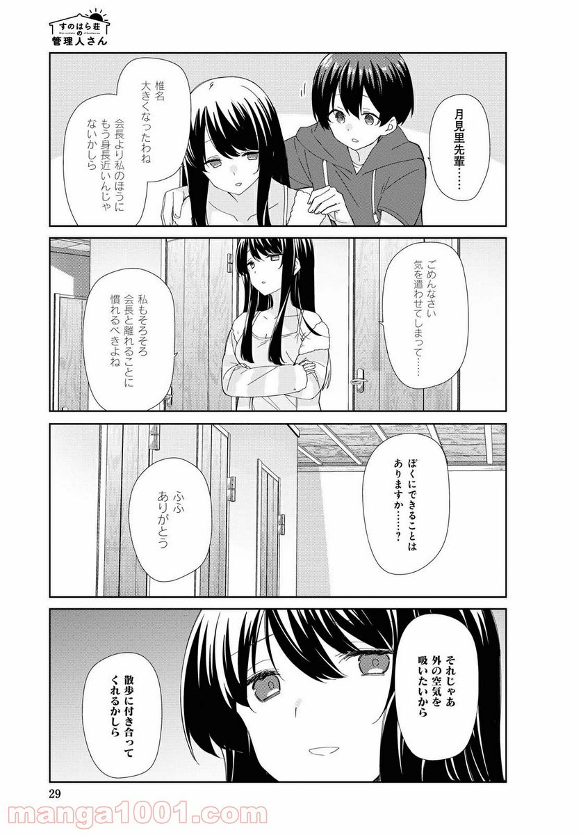 すのはら荘の管理人さん 第79話 - Page 5