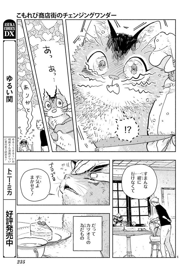 こもれび商店街のチェンジングワンダー 第9.1話 - Page 5