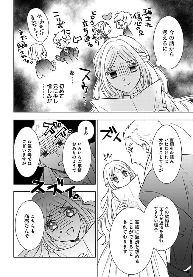 借金令嬢と闇金王子の極甘返済ライフ！ 第1.2話 - Page 11