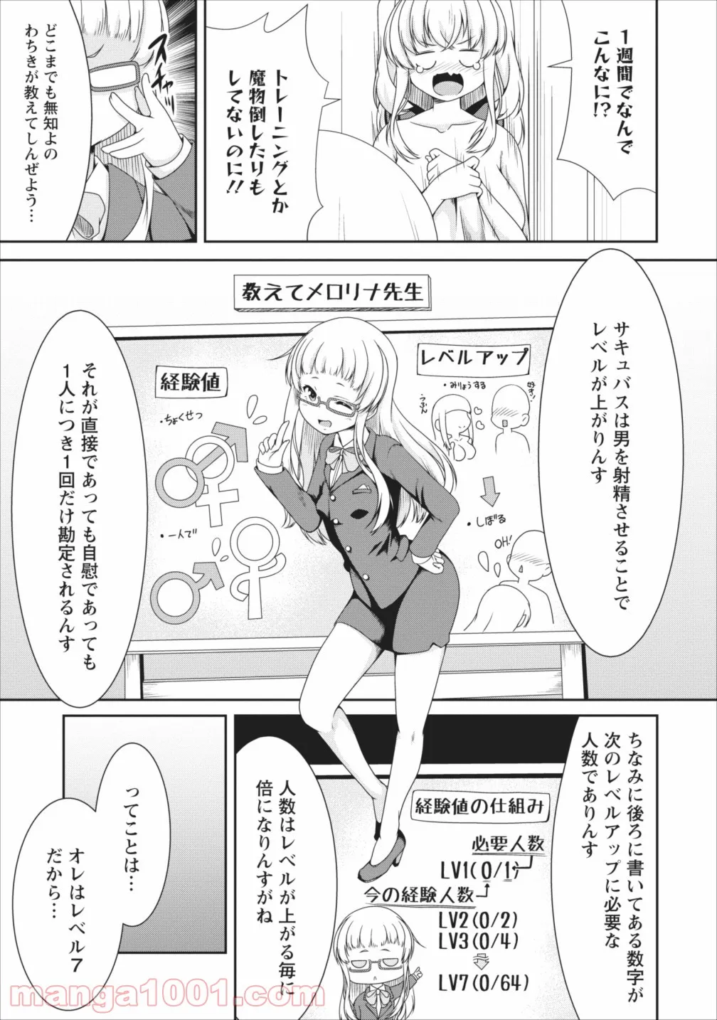 サキュバスに転生したのでミルクをしぼります 第8話 - Page 14