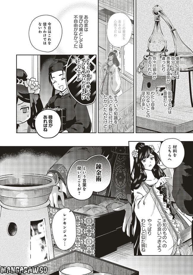 後宮の錬金術妃 悪の華は黄金の恋を夢見る 第8.1話 - Page 2