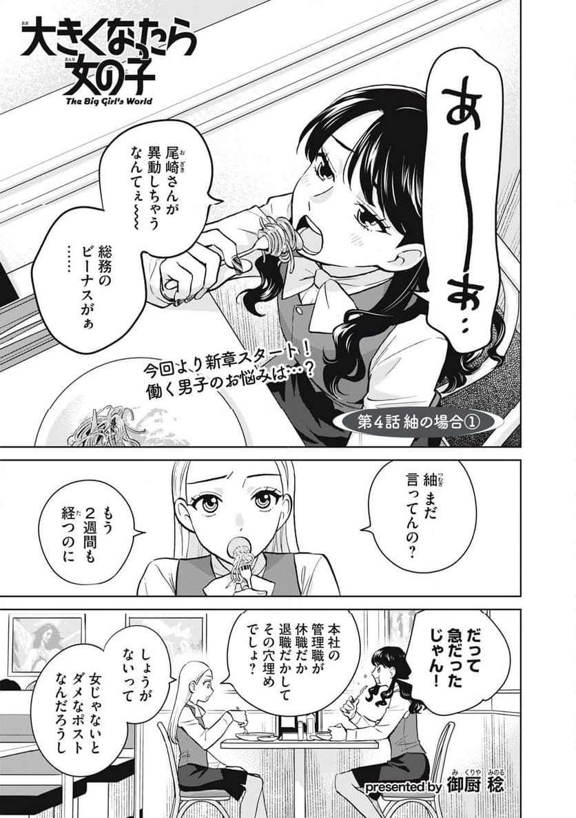 大きくなったら女の子 第4話 - Page 1