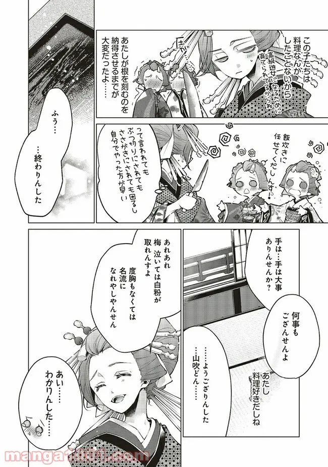 江戸の花魁と入れ替わったので、花街の頂点を目指してみる 第3.2話 - Page 6