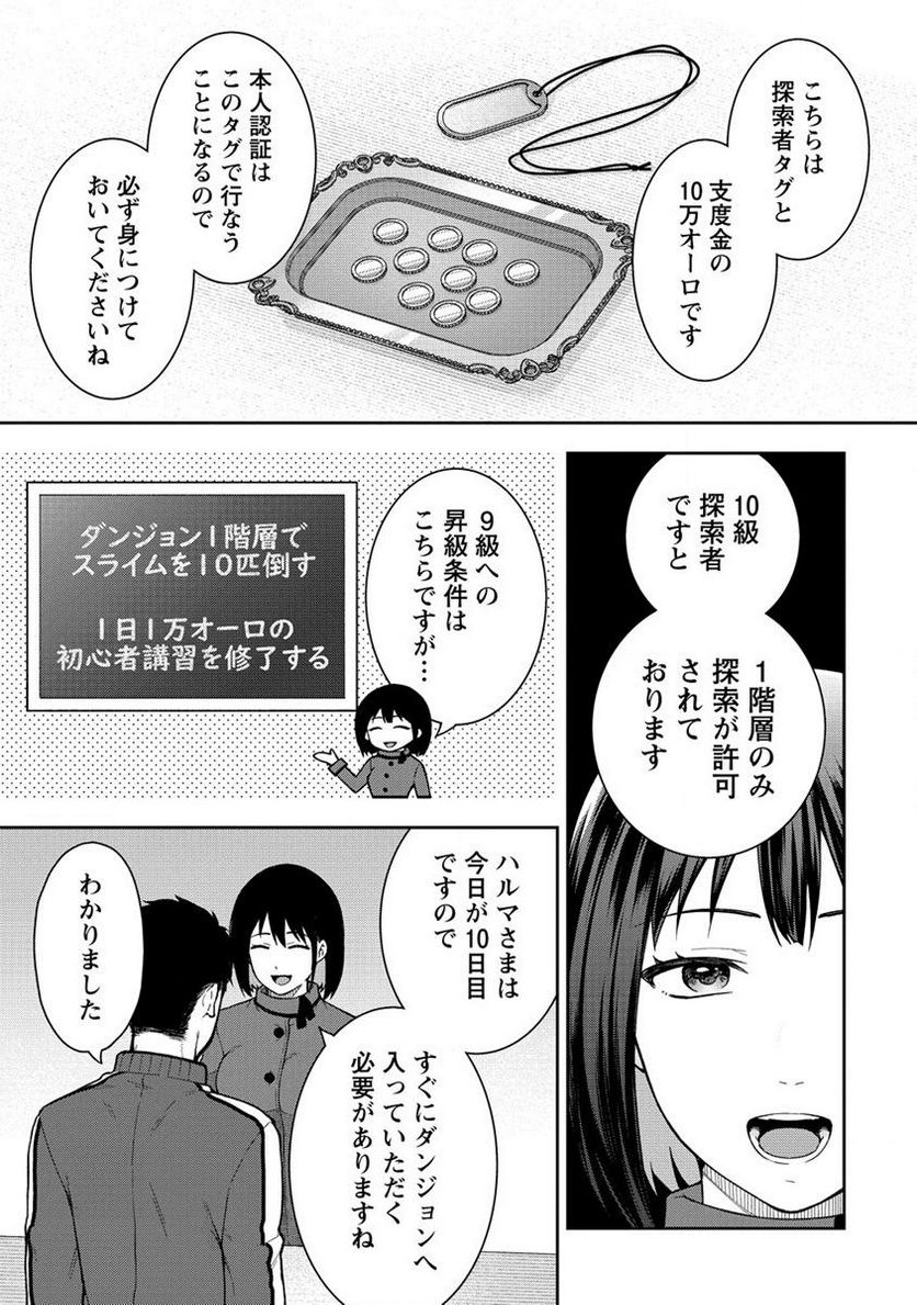 天使をイカせてアイテムゲット！！ 絶頂ガチャでダンジョン攻略！ 第3.1話 - Page 9