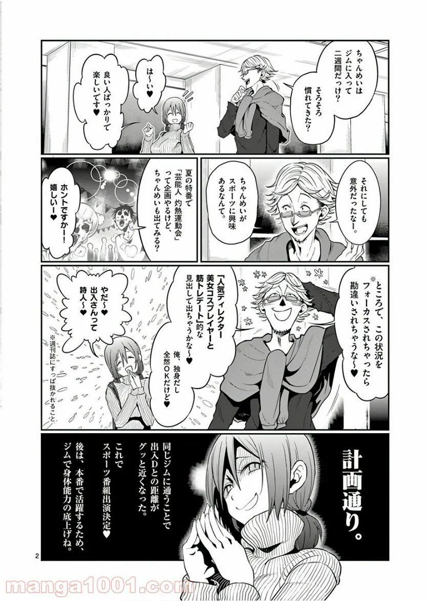 ダンベル何キロ持てる？ 第46話 - Page 2