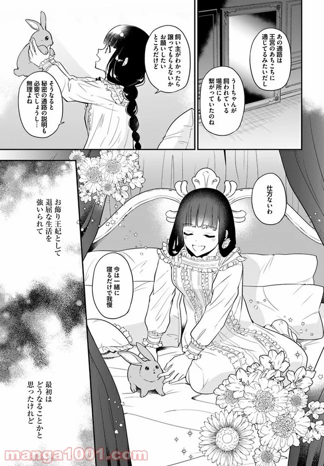 お飾り王妃になったので、こっそり働きに出ることにしました ～うさぎがいるので独り寝も寂しくありません！～ 第1.1話 - Page 31