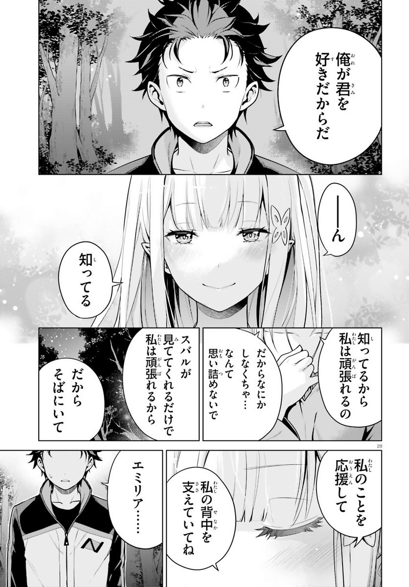 Re:ゼロから始める異世界生活 第四章 聖域と強欲の魔女 - 第40話 - Page 28