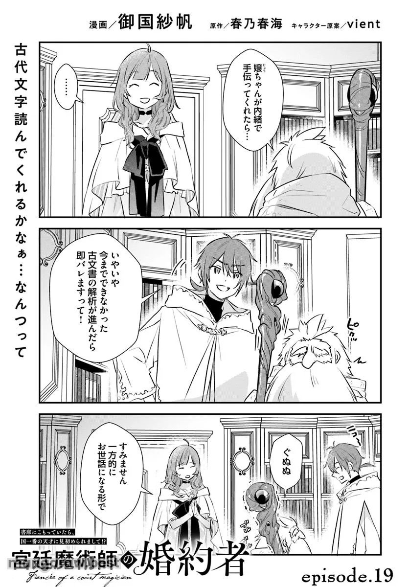 宮廷魔術師の婚約者 - 第19.1話 - Page 1