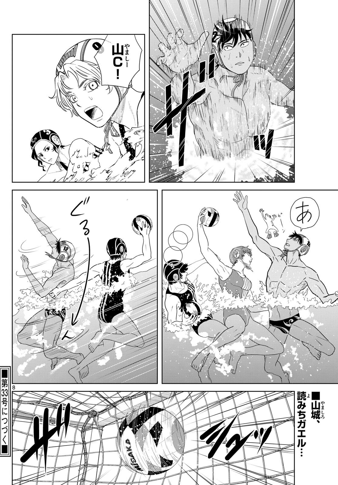 Mizu Polo Mizuporo Water Polo みずぽろ - 第31話 - Page 8