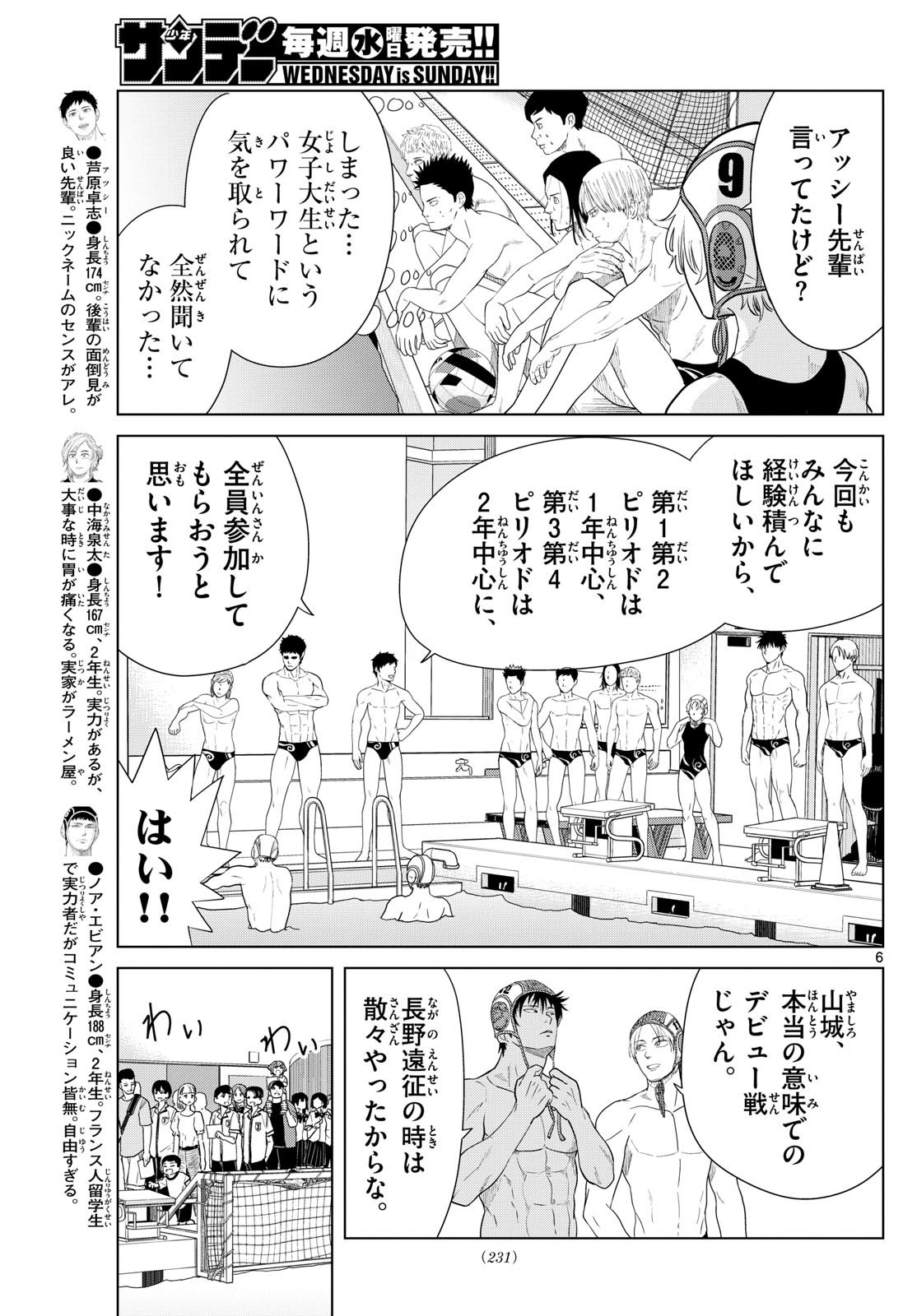 Mizu Polo Mizuporo Water Polo みずぽろ - 第29話 - Page 6