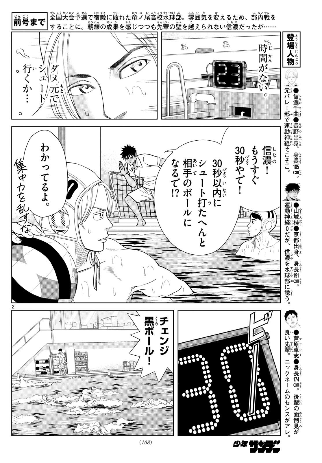 Mizu Polo Mizuporo Water Polo みずぽろ - 第22話 - Page 2