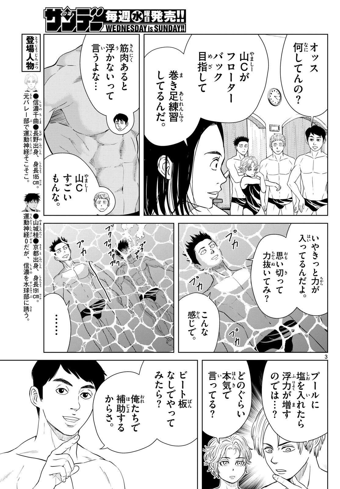 Mizu Polo Mizuporo Water Polo みずぽろ - 第26話 - Page 3