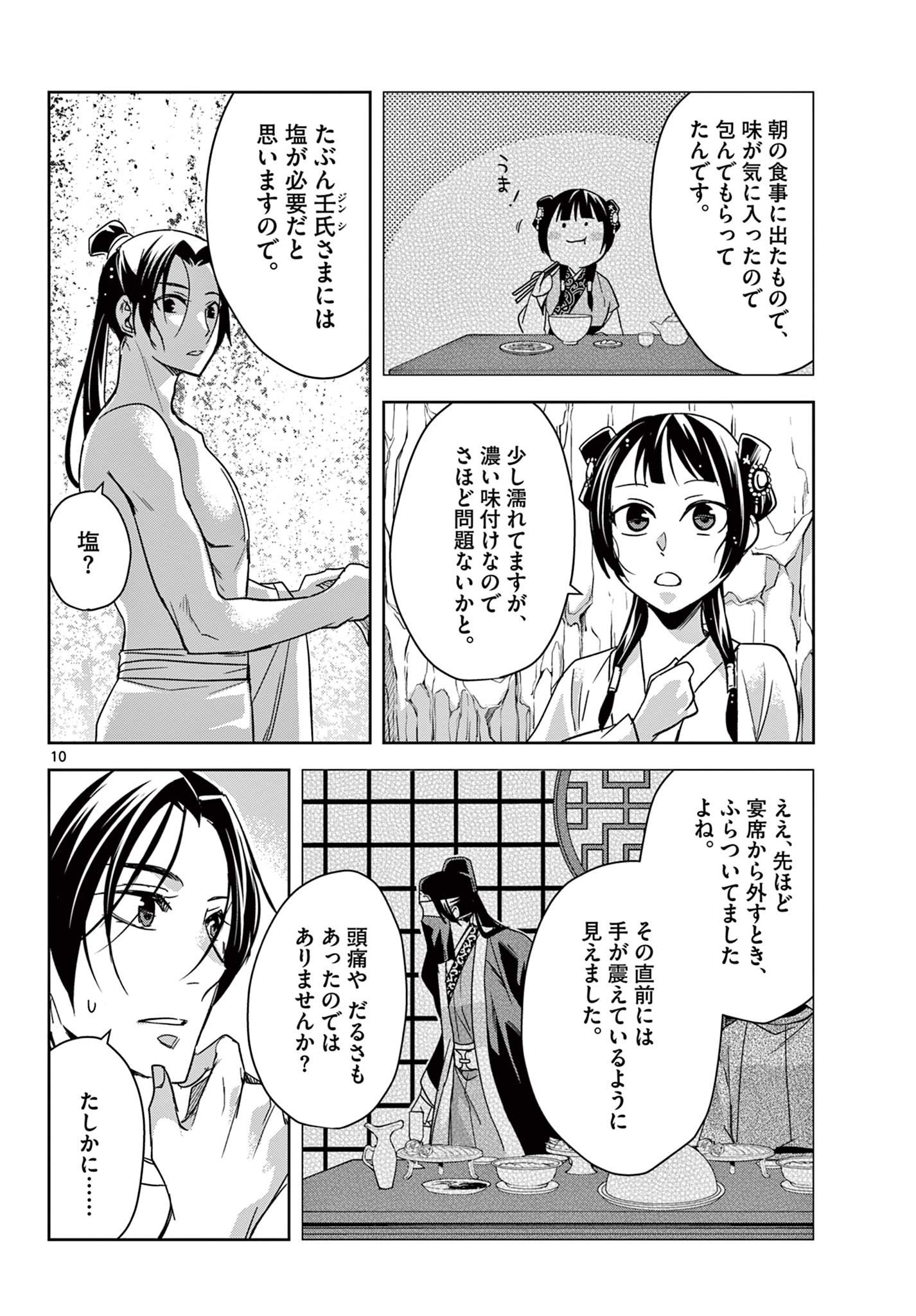 薬屋のひとりごと～猫猫の後宮謎解き手帳～ The Apothecarys Monologue (KURATA Minoji) - 第51.1話 - Page 10