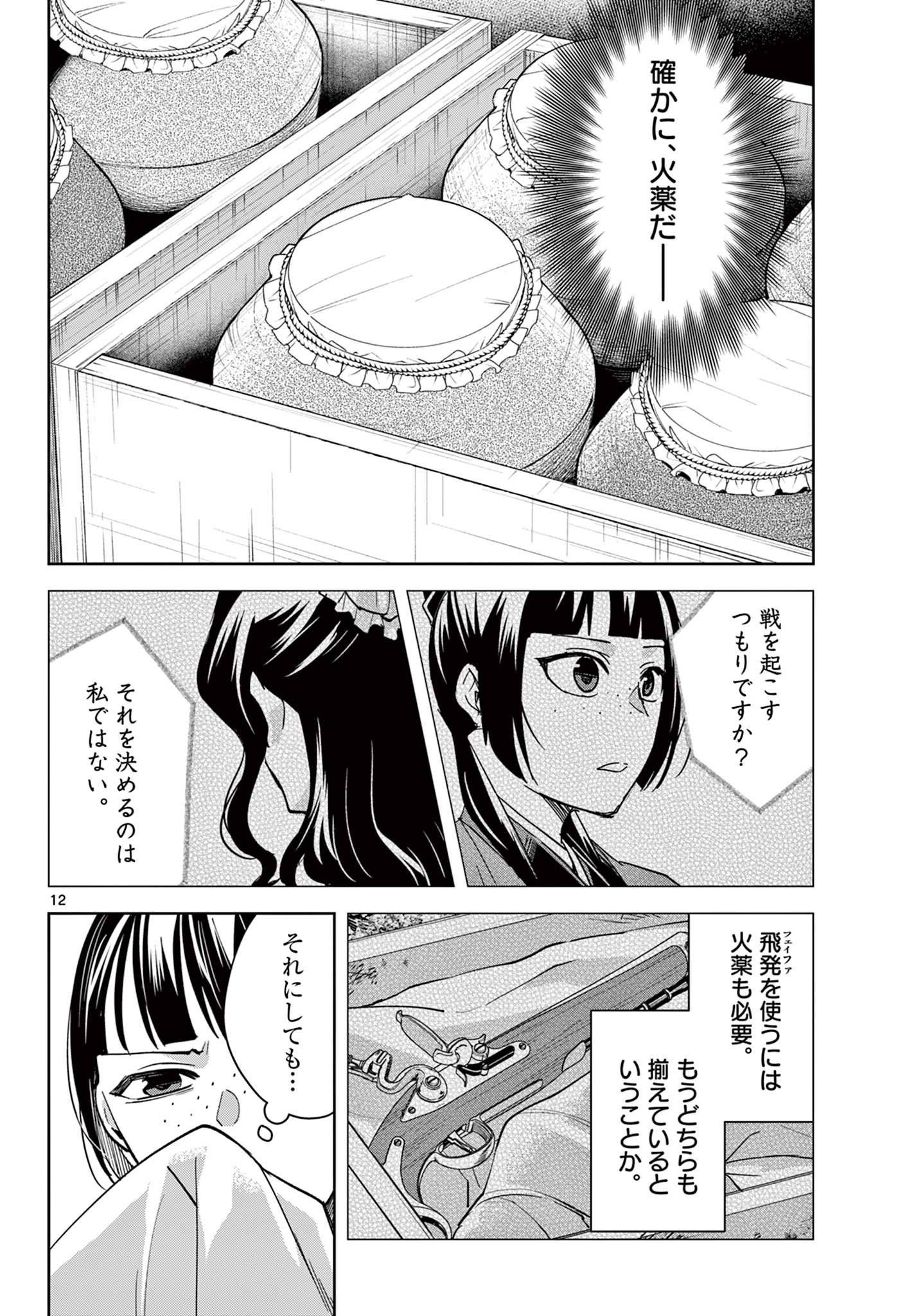 薬屋のひとりごと～猫猫の後宮謎解き手帳～ The Apothecarys Monologue (KURATA Minoji) - 第72話 - Page 12