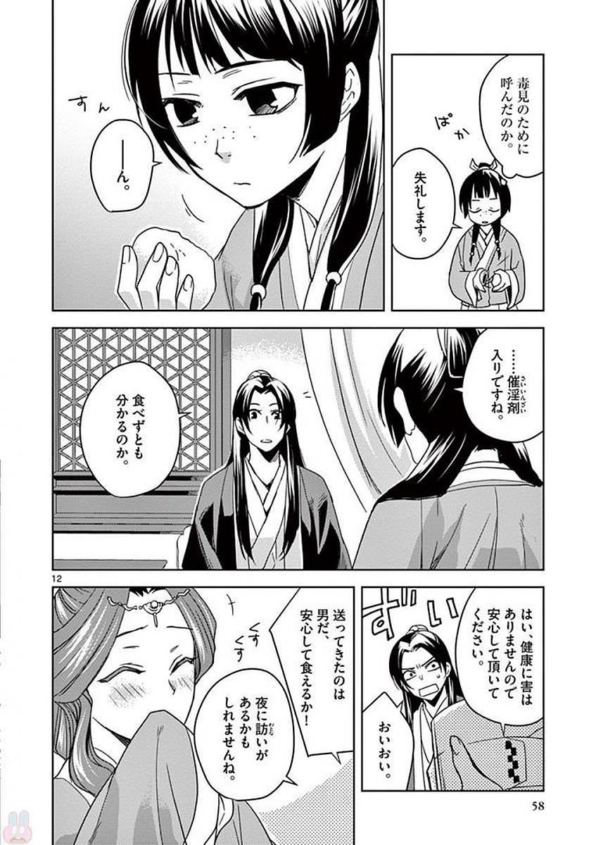 薬屋のひとりごと～猫猫の後宮謎解き手帳～ The Apothecarys Monologue (KURATA Minoji) - 第2話 - Page 12