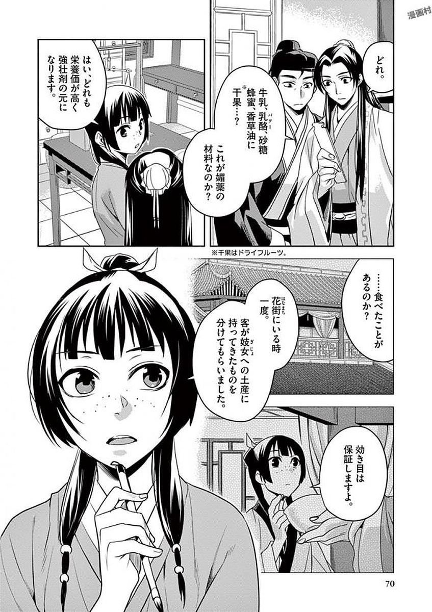 薬屋のひとりごと～猫猫の後宮謎解き手帳～ The Apothecarys Monologue (KURATA Minoji) - 第2話 - Page 24