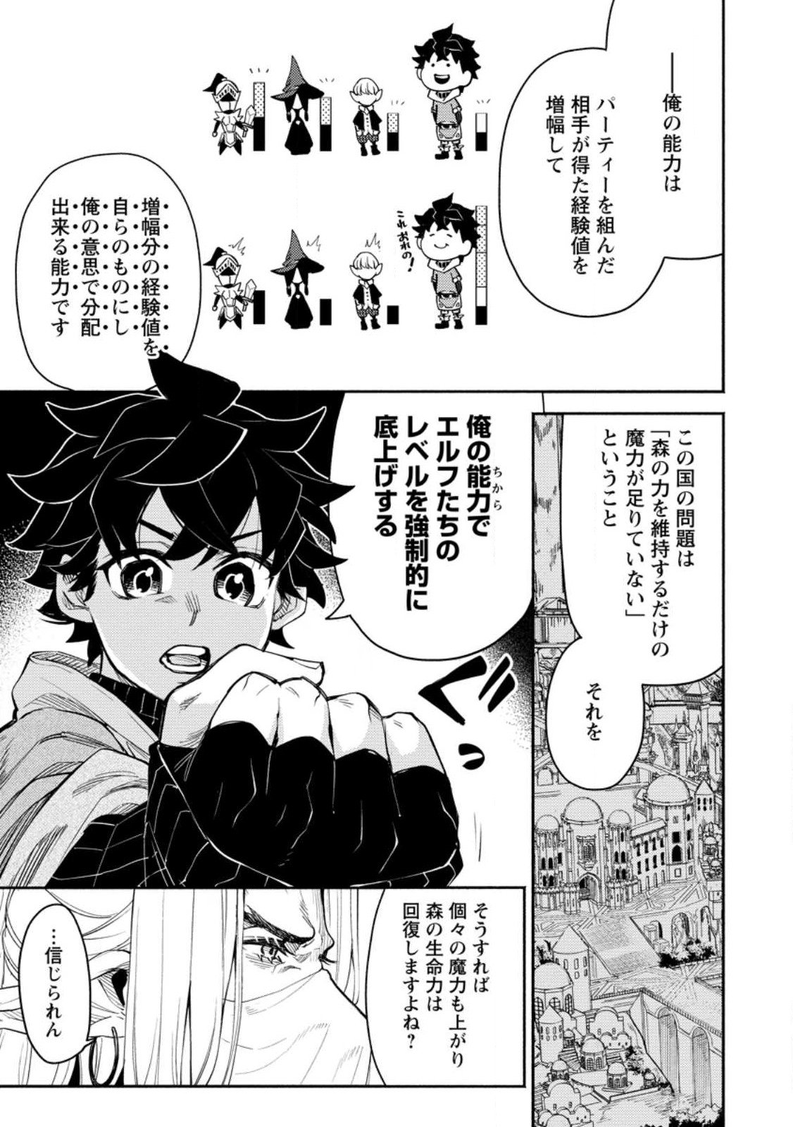 ポイントギフター《経験値分配能力者》の異世界最強ソロライフ 第7.1話 - Page 1