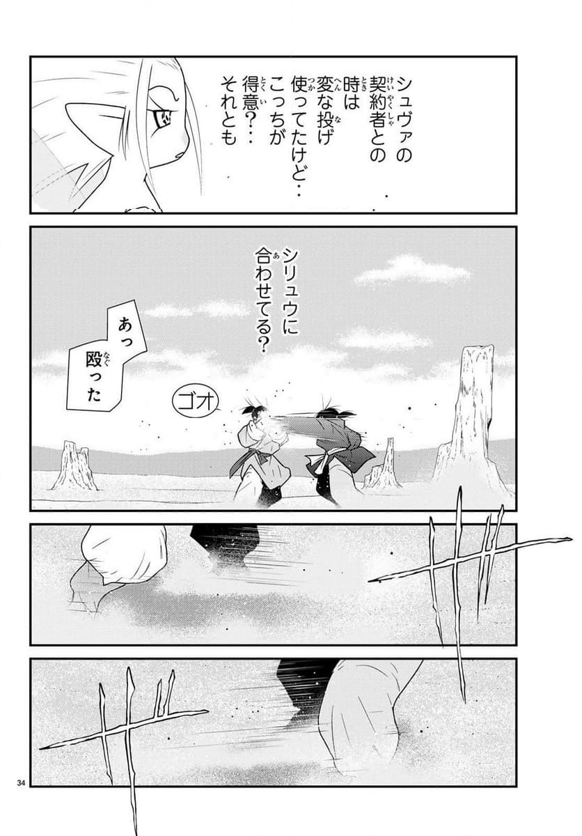 陸奥圓明流異界伝　修羅の紋　ムツさんはチョー強い？！ 第28.1話 - Page 34