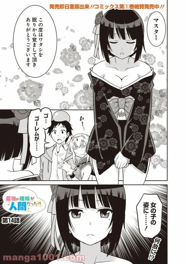 最強の種族が人間だった件 第14話 - Page 1