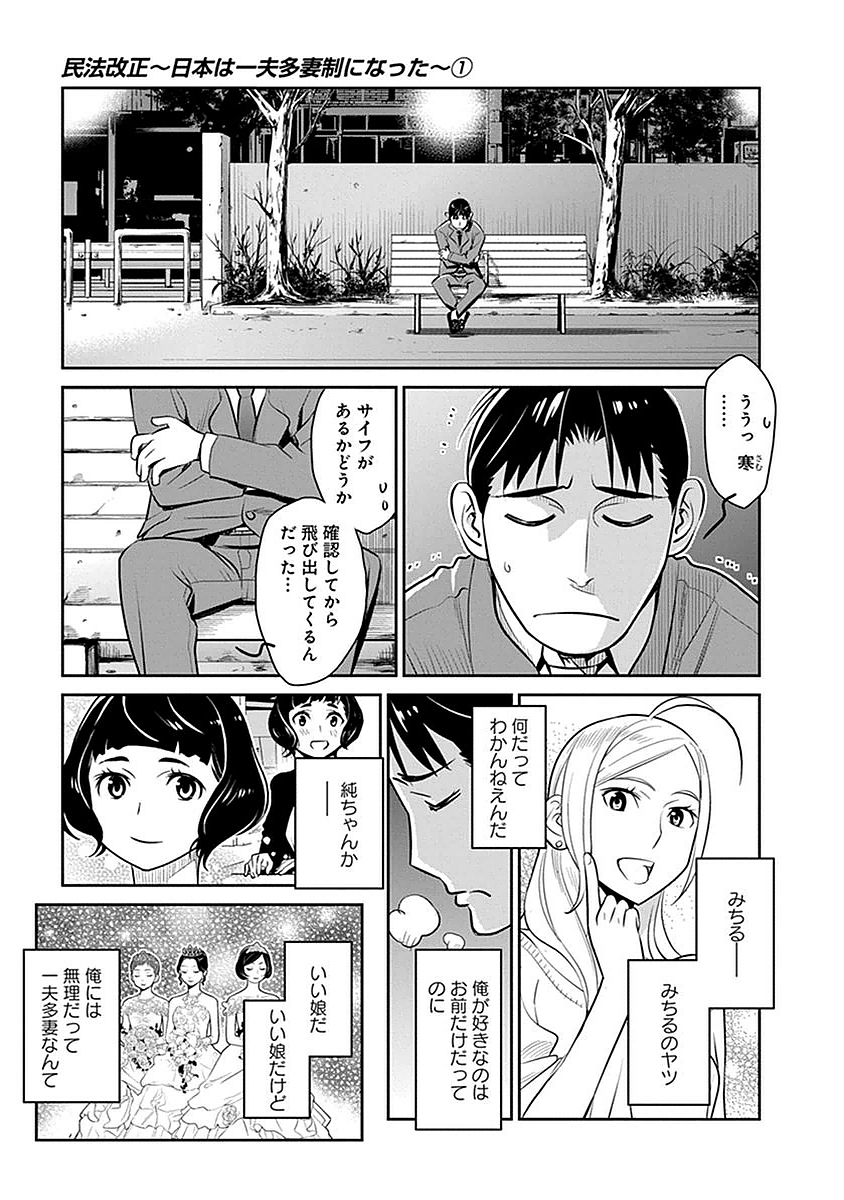 民法改正～日本は一夫多妻制になった～ 第3話 - Page 17