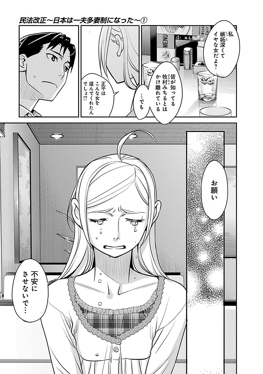 民法改正～日本は一夫多妻制になった～ 第4話 - Page 19