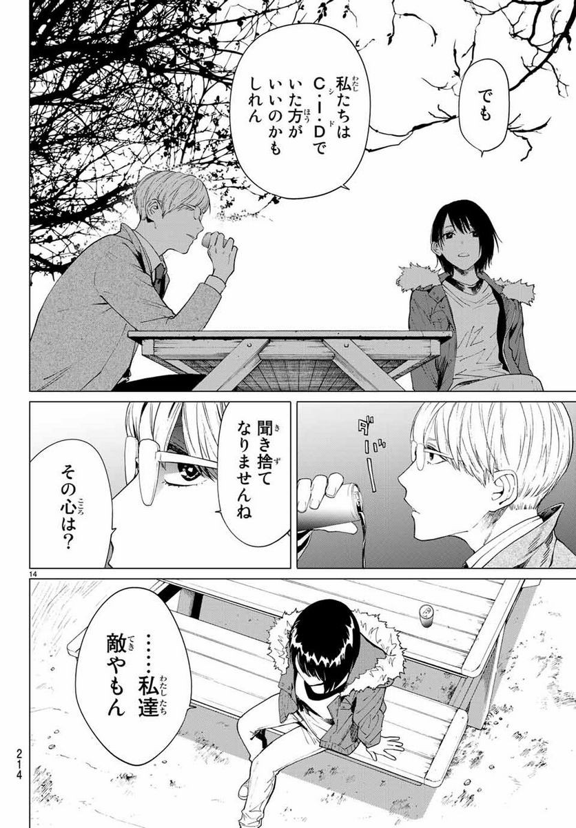 今夜は月が綺麗ですが、とりあえず死ね 第36.1話 - Page 14