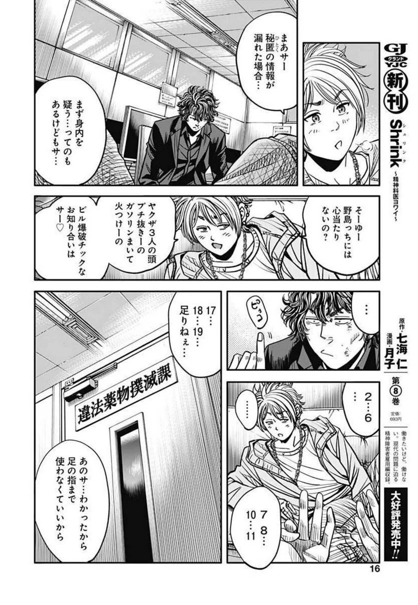 イヌノサバキ 警視庁違法薬物撲滅課 第9話 - Page 6