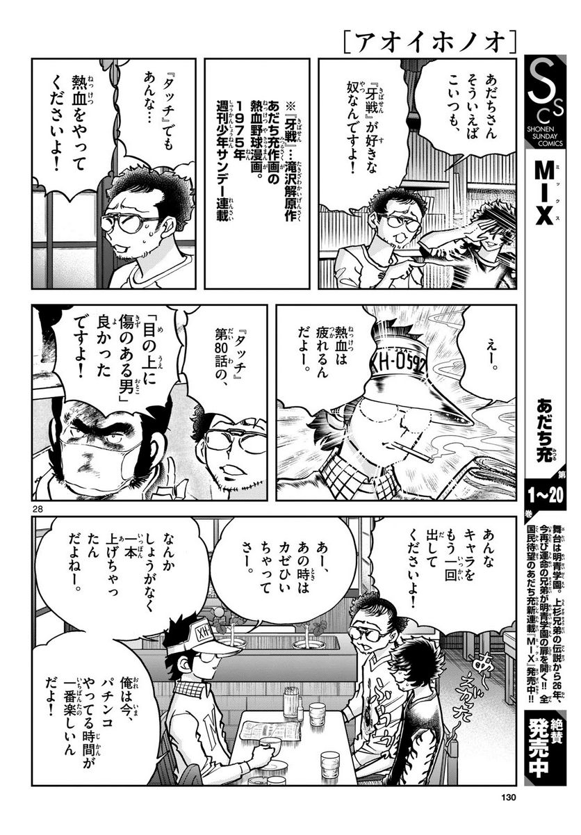 アオイホノオ 第172話 - Page 28