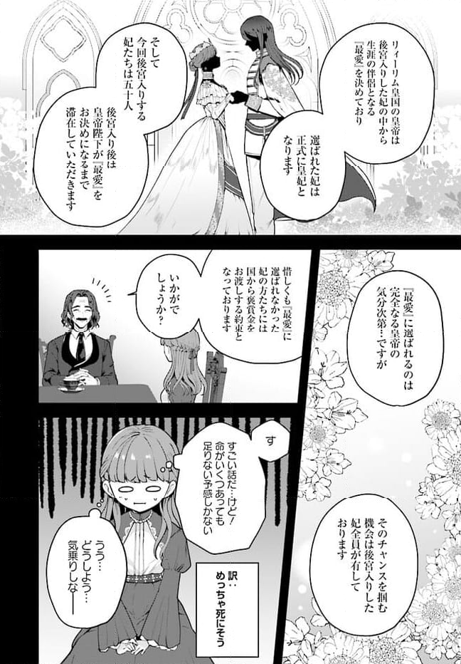 私と陛下の後宮生存戦略 ー不幸な妃は巻き戻れない― 第1.1話 - Page 20