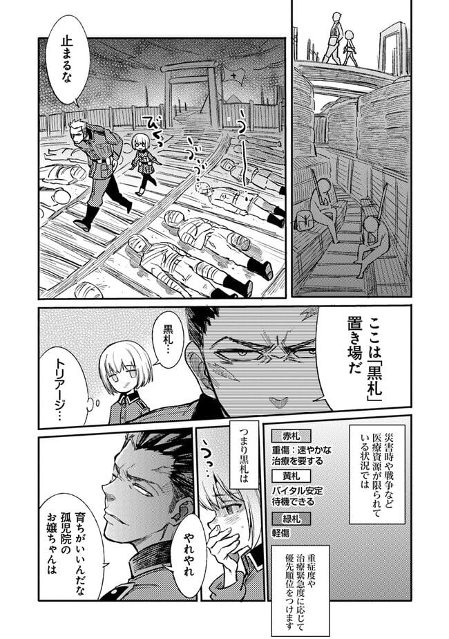 TS衛生兵さんの戦場日 第1話 - Page 20