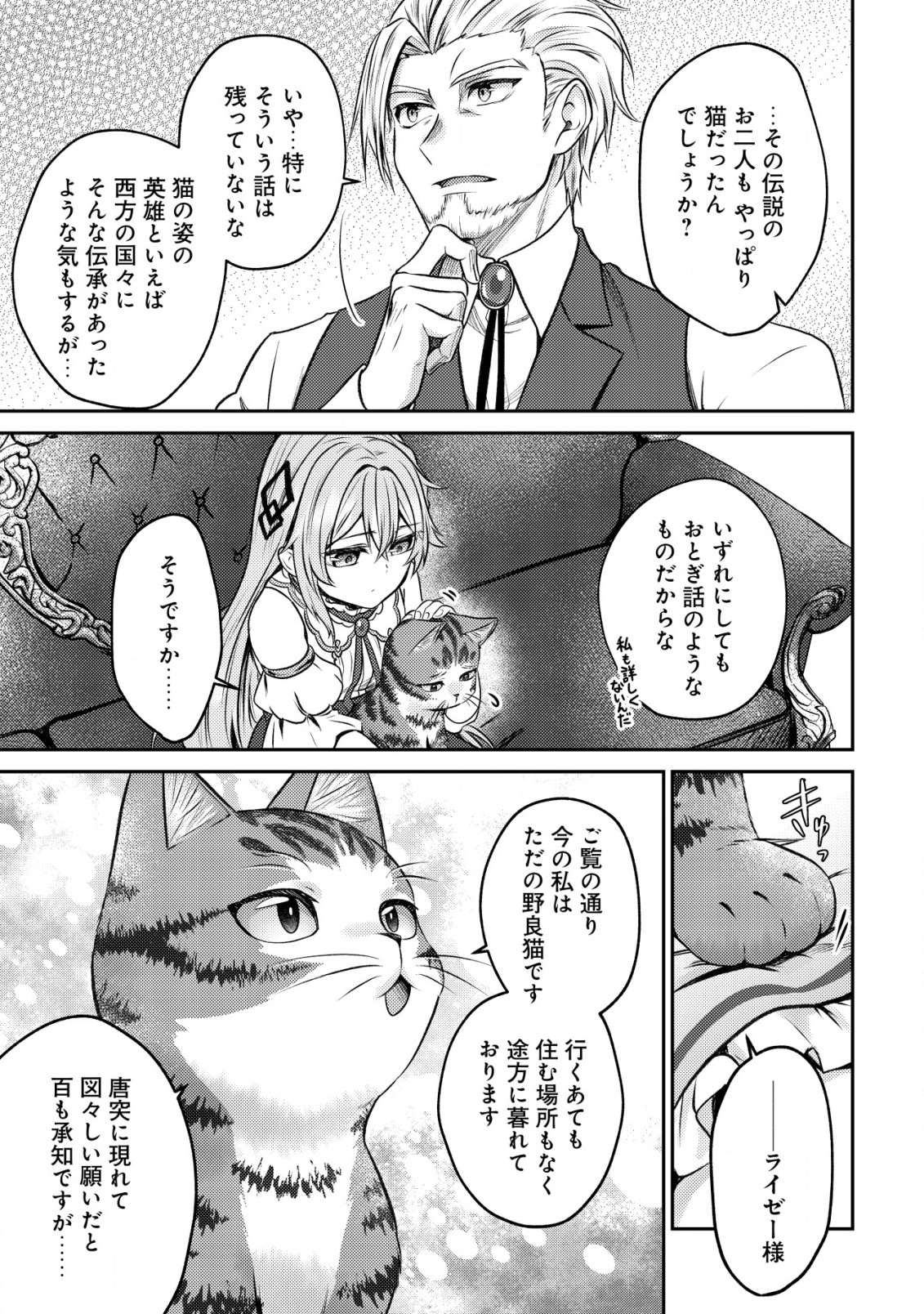 我輩は猫魔導師である～キジトラ・ルークの快適チート猫生活～ - 第3話 - Page 19