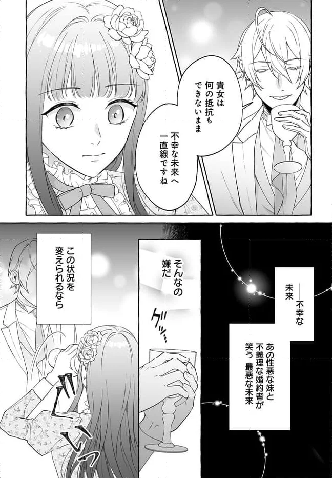 妹に婚約者を取られたら見知らぬ公爵様に求婚されました 第1話 - Page 20