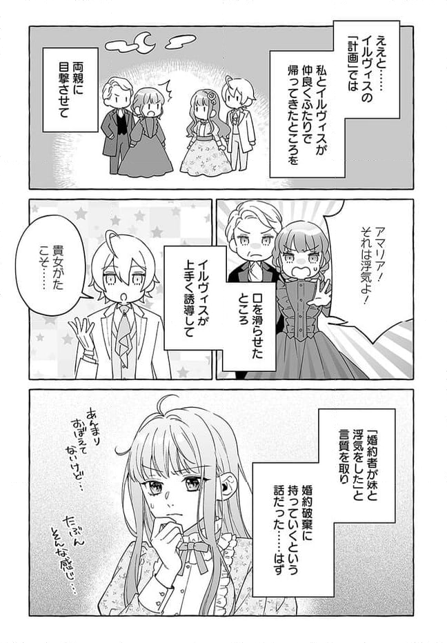 妹に婚約者を取られたら見知らぬ公爵様に求婚されました 第2.1話 - Page 4