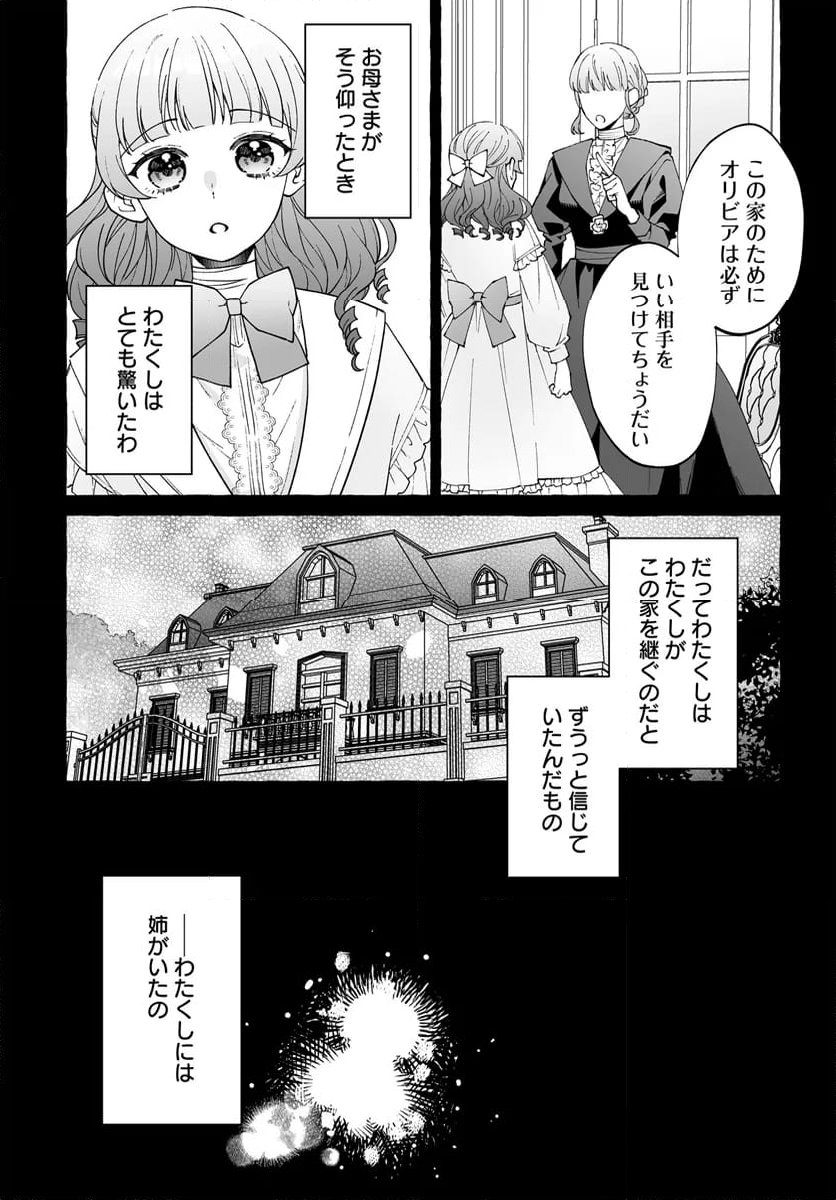 妹に婚約者を取られたら見知らぬ公爵様に求婚されました 第9.3話 - Page 3