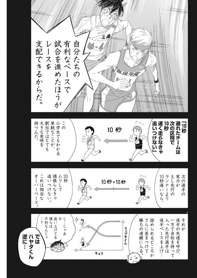 駅伝男子プロジェクト - 第26話 - Page 8