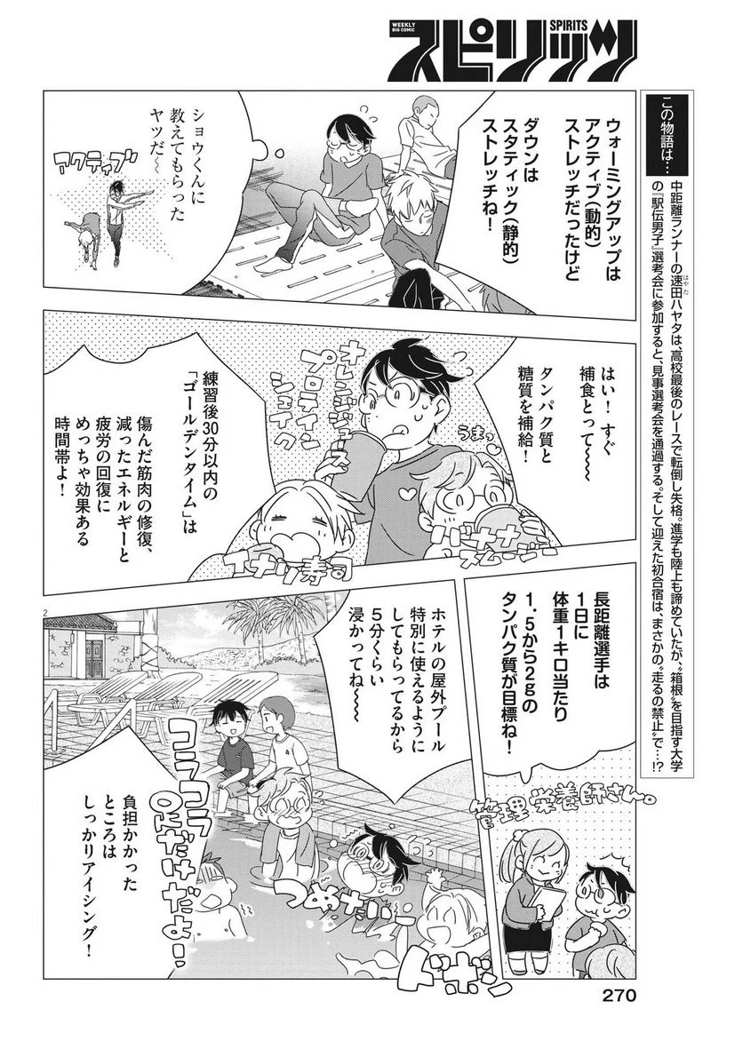 駅伝男子プロジェクト 第18話 - Page 2