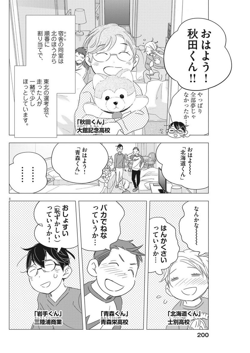 駅伝男子プロジェクト 第17話 - Page 8