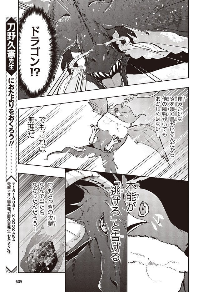 不死鳥への転生 ドラゴン倒せるって普通の鳥じゃないよね？ 第2話 - Page 23