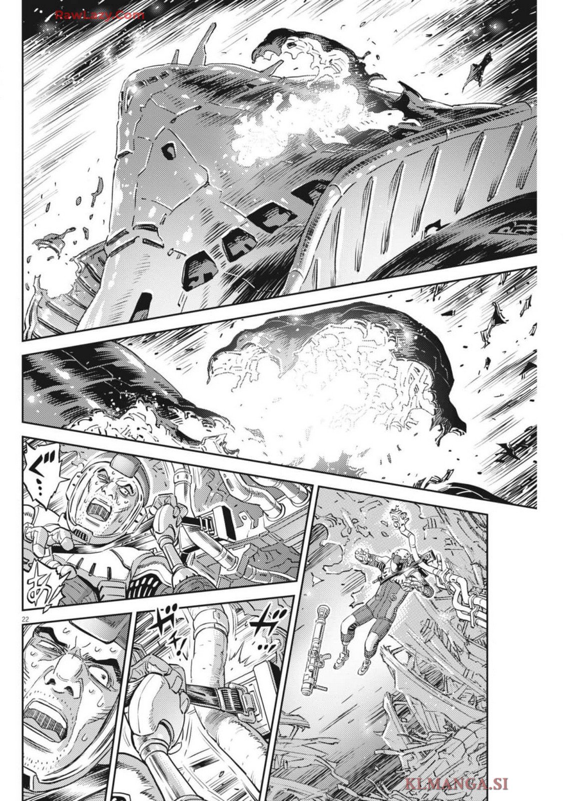 機動戦士ガンダム サンダーボルト - 第211話 - Page 22