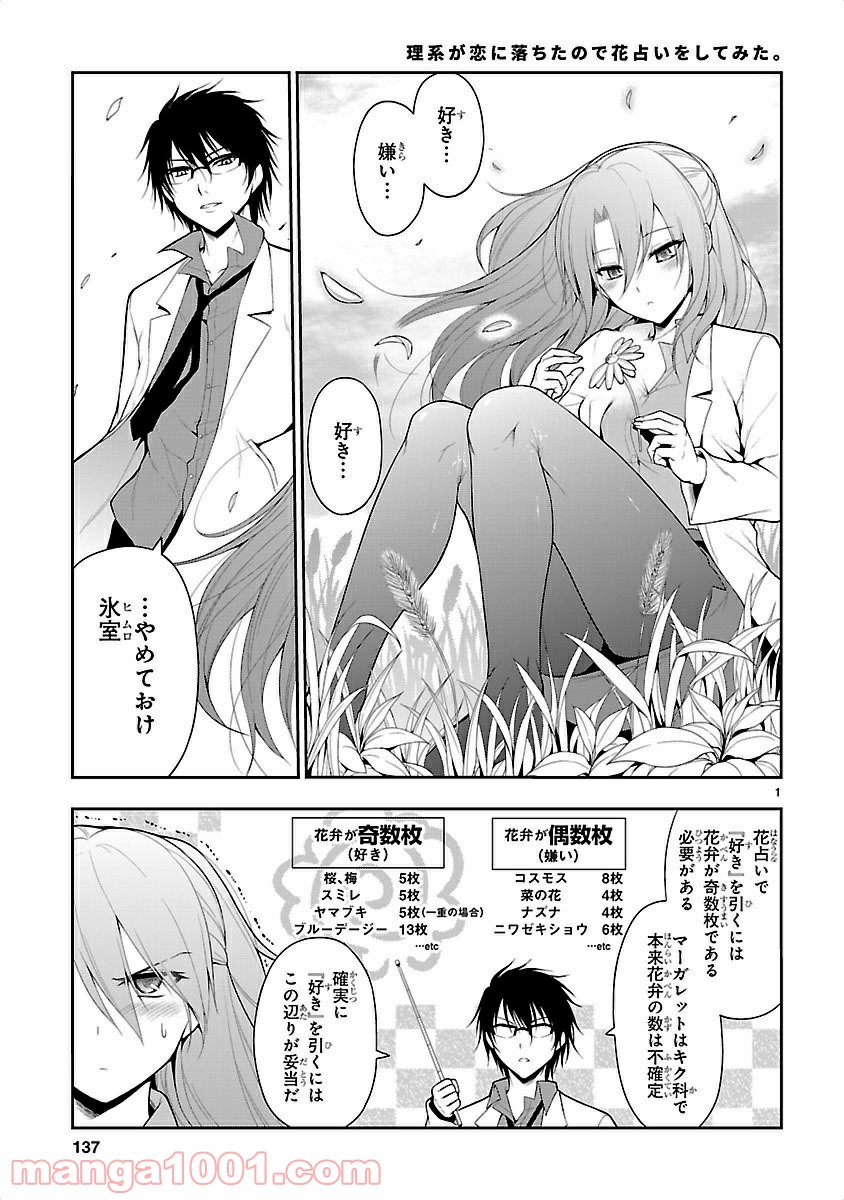 理系が恋に落ちたので証明してみた。 第7.5話 - Page 3