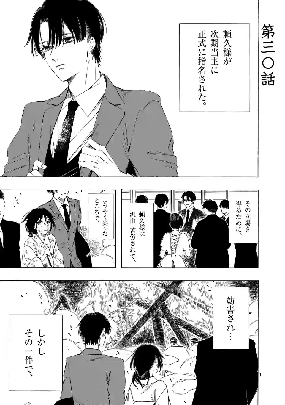 灰被り姫は結婚した、なお王子は 第30.1話 - Page 1