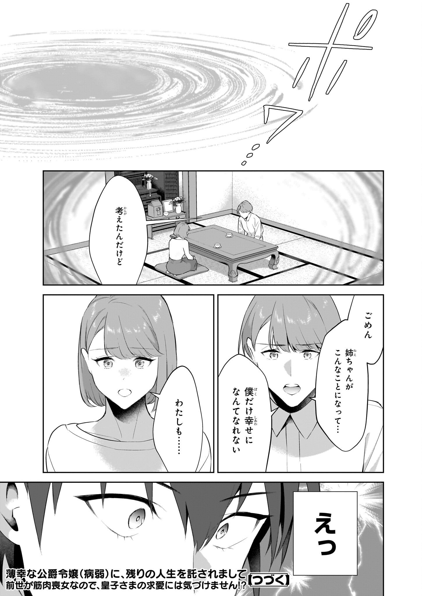 薄幸な公爵令嬢(病弱)に、残りの人生を託されまして 第15.1話 - Page 15