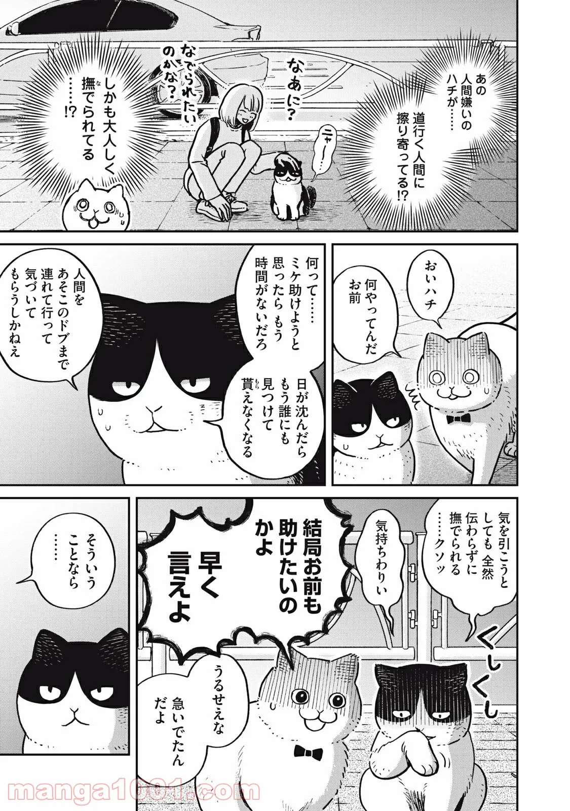 ツレ猫 マルルとハチ 第5.6話 - Page 11