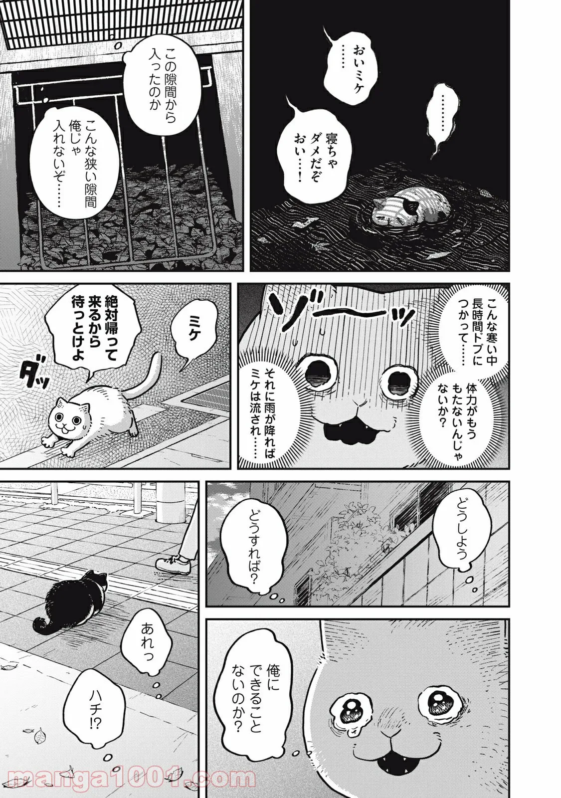 ツレ猫 マルルとハチ 第5.6話 - Page 9