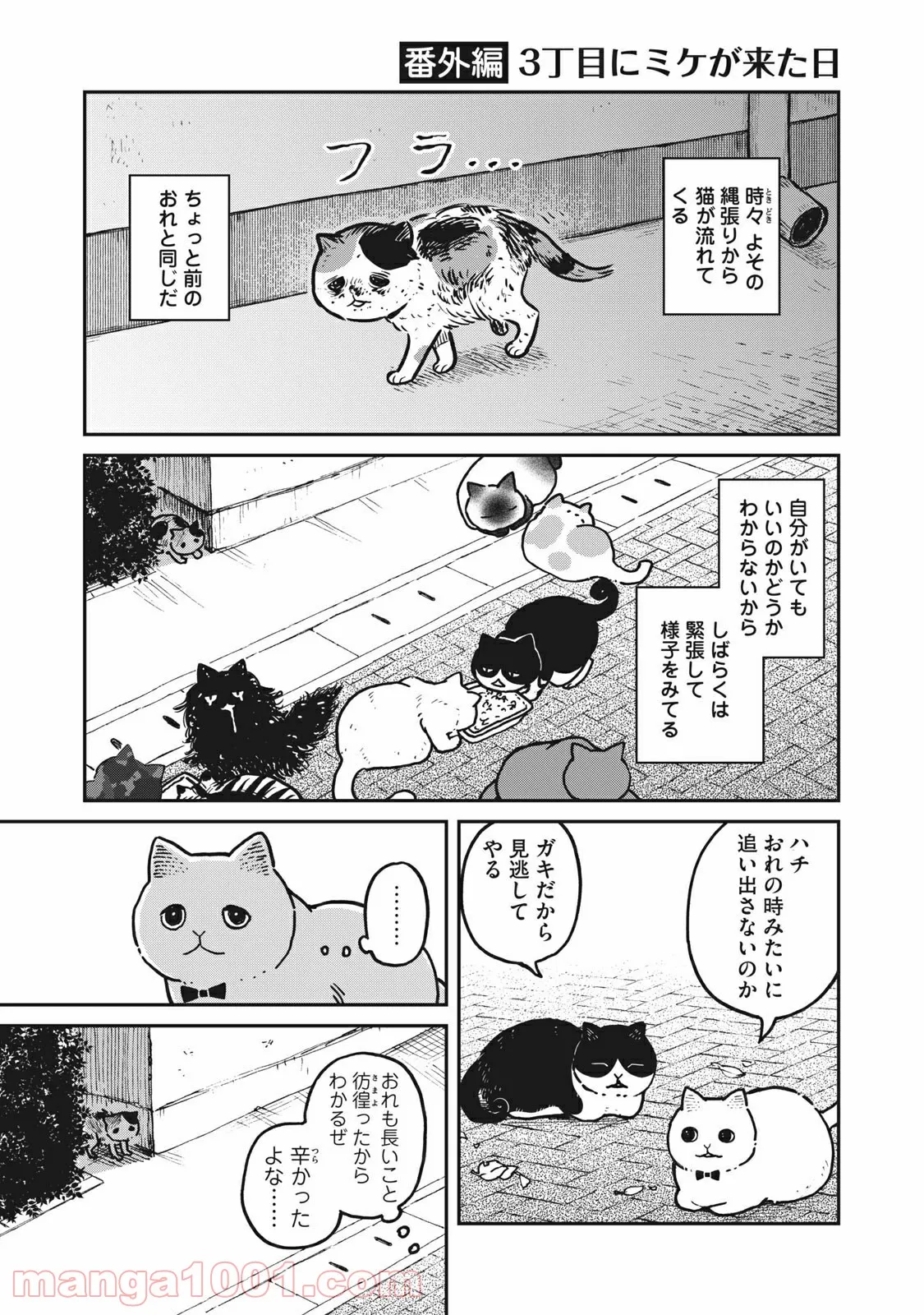 ツレ猫 マルルとハチ 第3.5話 - Page 1