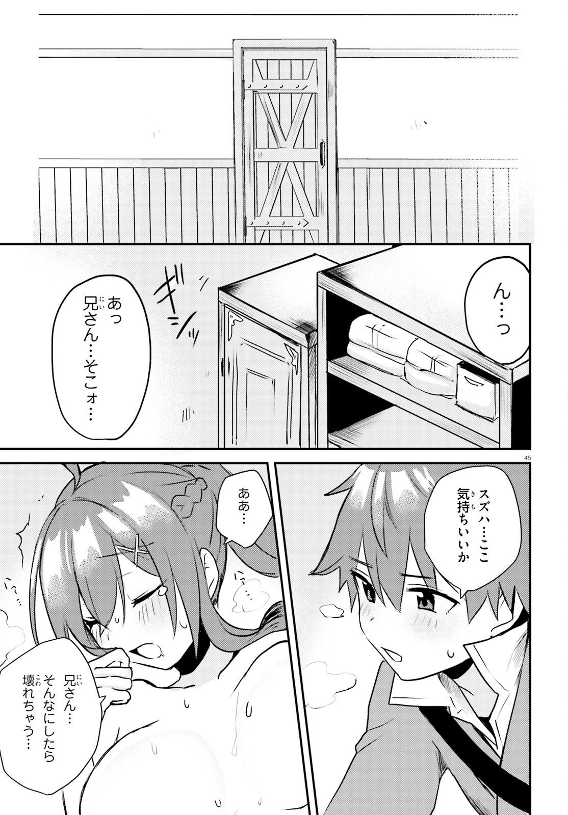 妹が女騎士学園に入学したらなぜか救国の英雄になりました。ぼくが。 - 第1話 - Page 45